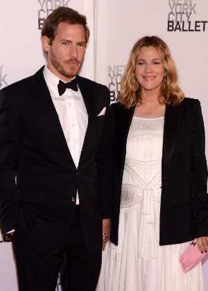 Drew Barrymore e o ex-marido, Will Kopelman; casal tem duas filhas - Getty Image