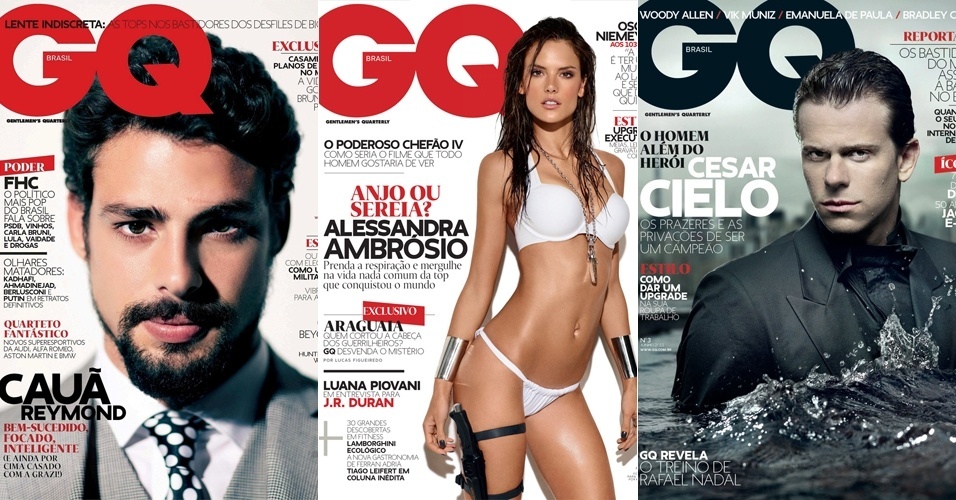 GQ (Editora Globo/ Condé Nast) foi lançada em 1957 nos Estados Unidos e passou a ser conduzida pela Conde Nast Publications em 1983 - Divulgação