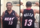 Peso pena José Aldo ganha "vestido" autografado de jogador do Miami Heat 