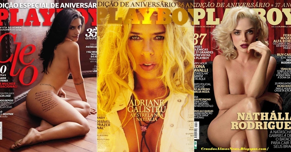 PLAYBOY (Editora Abril) é a mais antiga das revistas masculinas, foi fundada em 1953 por Hugh Hefner e tem sua versão brasileira desde 1975. O diferencial da nossa em relação a outras "Playboys" do mundo é ter uma parte (por volta de dez páginas) dedicada à moda e dicas de beleza. Isso se deve ao falecido Fernando de Barros, que foi editor de estilo por 26 anos.  O público alvo é o homem que está estabelecido no trabalho e na vida, independente da sua idade - Divulgação