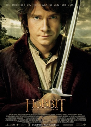 Primeiro pôster em português do filme "O Hobbit: Uma Jornada Inesperada" (1/10/12) - Divulgação/Warner Bros