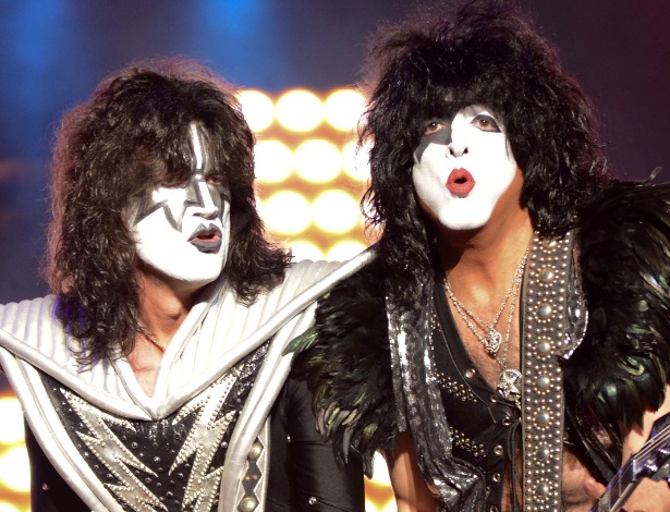 A legendária banda americana Kiss se apresentando em Foro Sol na Cidade do México (29/9/2012) -  Brainpix