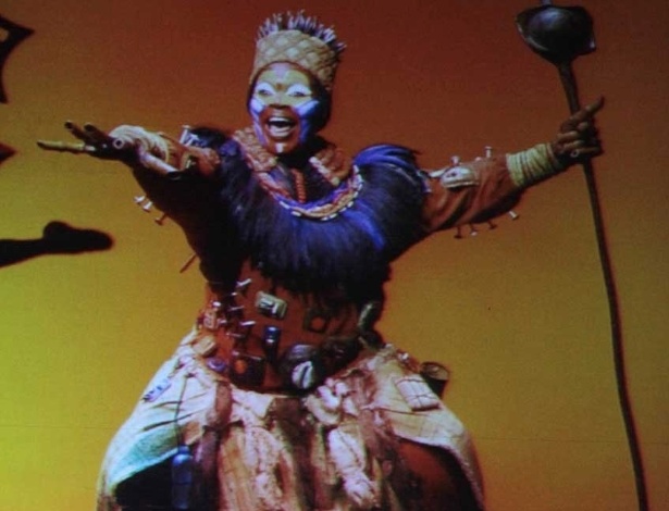 Cena do musical "O Rei Leão", que estreia no Brasil em março de 2013. A peça é inspirada em contos bíblicos e Shakespeare e tem trilha sonora de Gilberto Gil (2/10/12) - Orlando Oliveira/AgNews