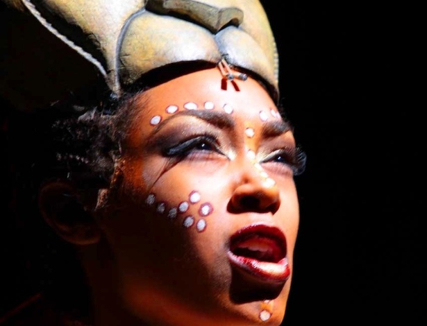 Cena do musical "O Rei Leão", que estreia no Brasil em março de 2013. A peça é inspirada em contos bíblicos e Shakespeare e tem trilha sonora de Gilberto Gil (2/10/12) - Orlando Oliveira/AgNews