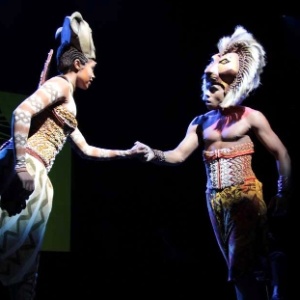 Cena do musical "O Rei Leão", que estreia no Brasil em março de 2013. A peça é inspirada em contos bíblicos e Shakespeare e tem trilha sonora de Gilberto Gil (2/10/12) - Orlando Oliveira/AgNews