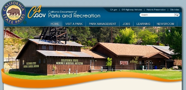 Foto do site do Museu de Minas e Mineração do Estado da Califórnia (out/12) - Reprodução/www.parks.ca.gov/