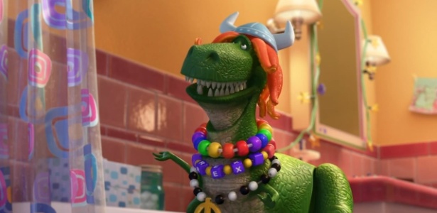 Personagem Rex, de "Toy Story" em novo curta da Pixar - Reprodução