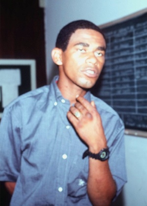 Traficante Isaías do Borel, à época de sua prisão, em janeiro de 1990. Ele foi solto nesta segunda-feira (1º)