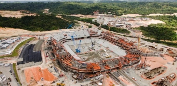 Local da Arena Pernambuco, em Recife, ganhará terminal para desembarque de torcedores