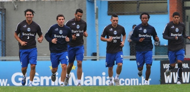 Semana e treinamentos em Porto Alegre anima elenco do Grêmio por tempo em família - Lucas Uebel/Grêmio FBPA
