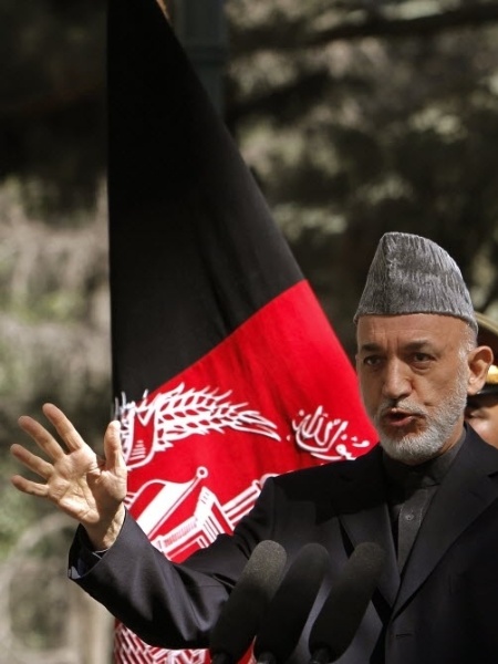 Hamid Karzai presidiu o Afeganistão entre 2001 e 2014 (foto de arquivo) - Omar Sobhani/Reuters