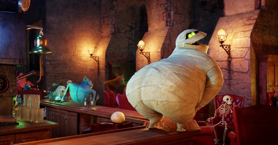 Cena de "Hotel Transilvânia", animação que estreia no Brasil no dia 5 de outubro - Divulgação / Sony