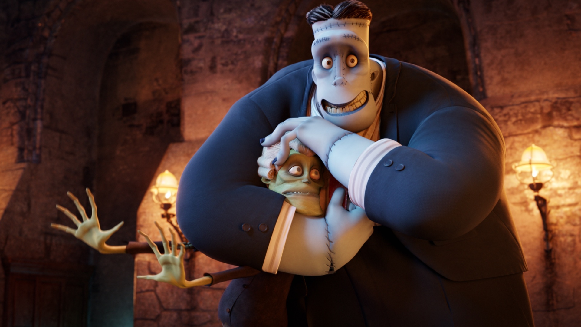 Cena de "Hotel Transilvânia", animação que estreia no Brasil no dia 5 de outubro - Divulgação / Sony