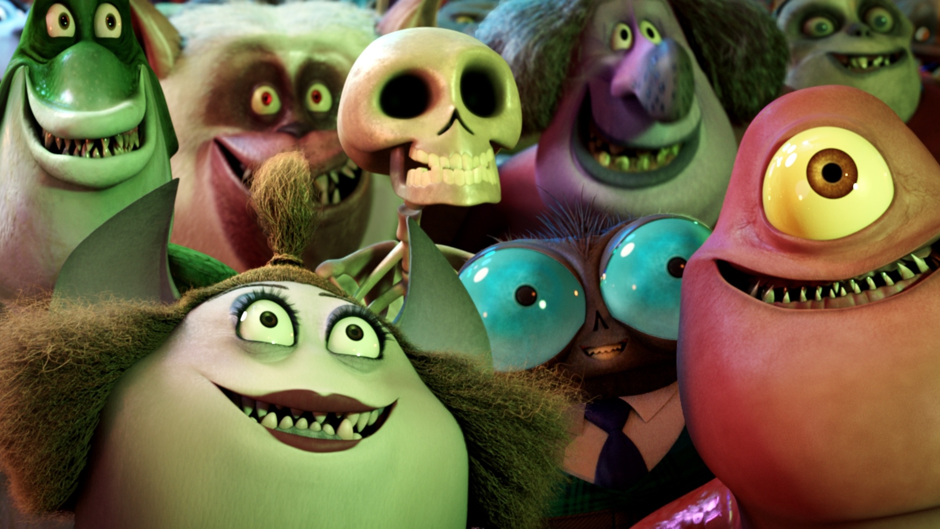 Cena de "Hotel Transilvânia", animação que estreia no Brasil no dia 5 de outubro - Divulgação / Sony