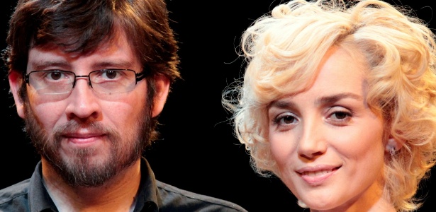 A atriz Simone Spoladore e o diretor Felipe Vidal juntos novamente em "Depois da Queda", peça de Arthur Miller sobre Marilyn Monroe - Daniele Avila Small