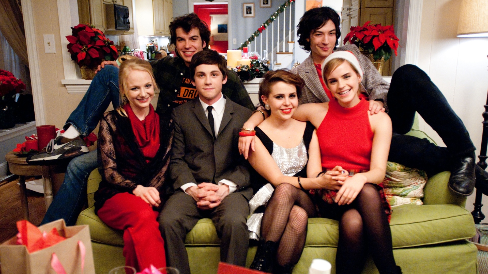 Elenco de "As Vantagens de Ser Invisível" posa para foto de divulgação. O longa foi dirigido por Stephen Chbosky - Divulgação