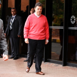 O presidente colombiano, Juan Manuel Santos - Fredy Builes/Reuters