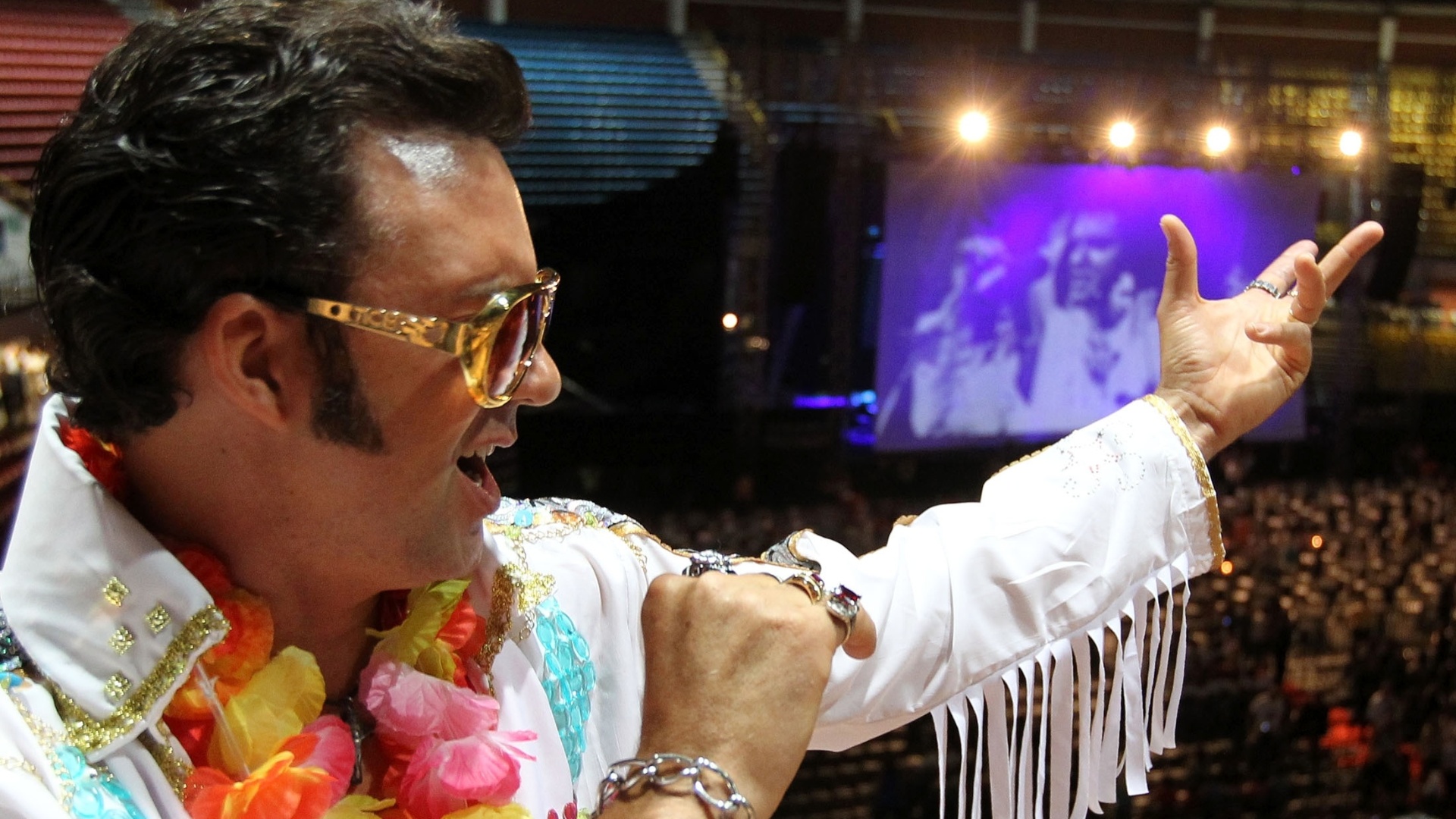 Turnê "Elvis in Concert" em Brasília (6/10/2012) - Roberto Jayme/UOL 