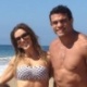 Vitor Belfort curte praia nos Estados Unidos ao lado de Joana Prado e dos filhos - Reprodução/Twitter