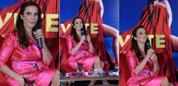 Ivete Sangalo participou de uma coletiva para apresentar seu novo álbum "Ivete - Real Fantasia" em um hotel em São Paulo (9/10/12) - AgNews