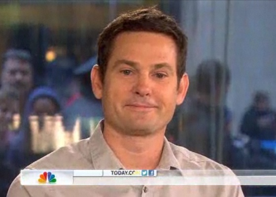 O ator Henry Thomas, que interpretou o menino Elliot em "E.T. - O Extraterrestre", durante entrevista à rede norte-americana de TV MSNBC - Reprodução