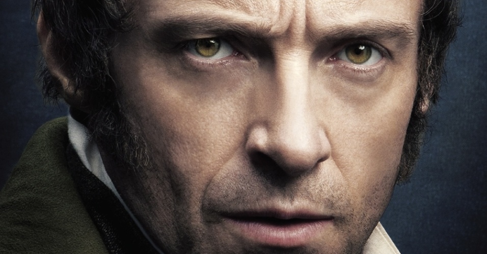 Cartaz nacional de "Os Miseráveis", de Tom Hooper ("O Discurso do Rei"), estrelado por Hugh Jackman - Divulgação