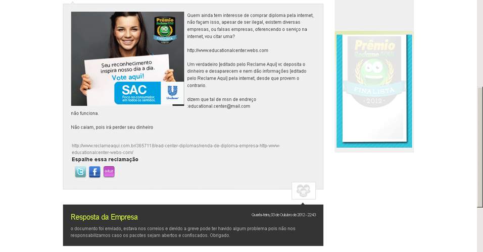 Reclame aqui mercado forex