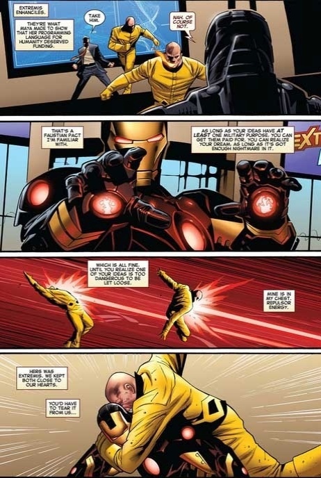 A Marvel lançou na Comic-Com de Nova York, nesta quinta-feira (11), o primeiro número de "Iron Man", como parte do grande relançamento dos heróis das HQ's na iniciativa "Marvel Now!" - Divulgação/Marvel