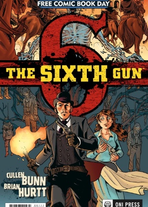 Capa da HQ "The Sixth Gun", da editora Oni Press - Reprodução