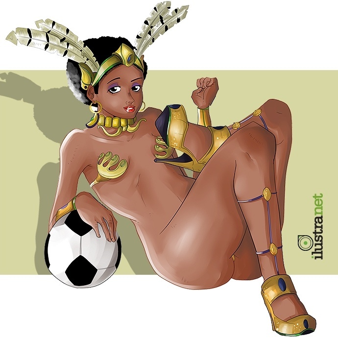 Cleusa: "Mulheres, carnaval e futebol!! Que beleza! Todos os estereótipos internacionais do Brasil em um mascote só! Não dizem que sensualidade vende qualquer evento? Aí está!" 