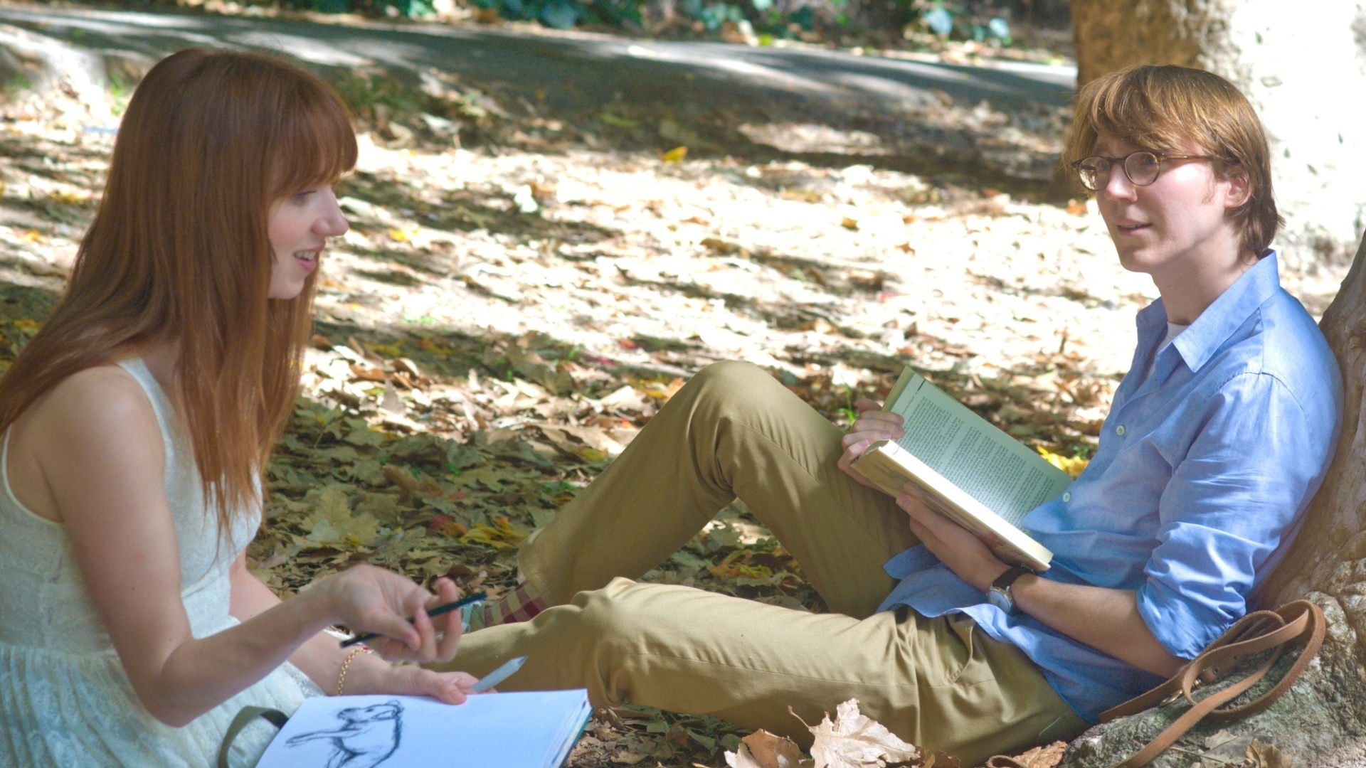Zoe Kazan e Paul Dano em cena do filme "Ruby Sparks - A Namorada Perfeita", de Jonathan Dayton e Valerie Faris - Divulgação