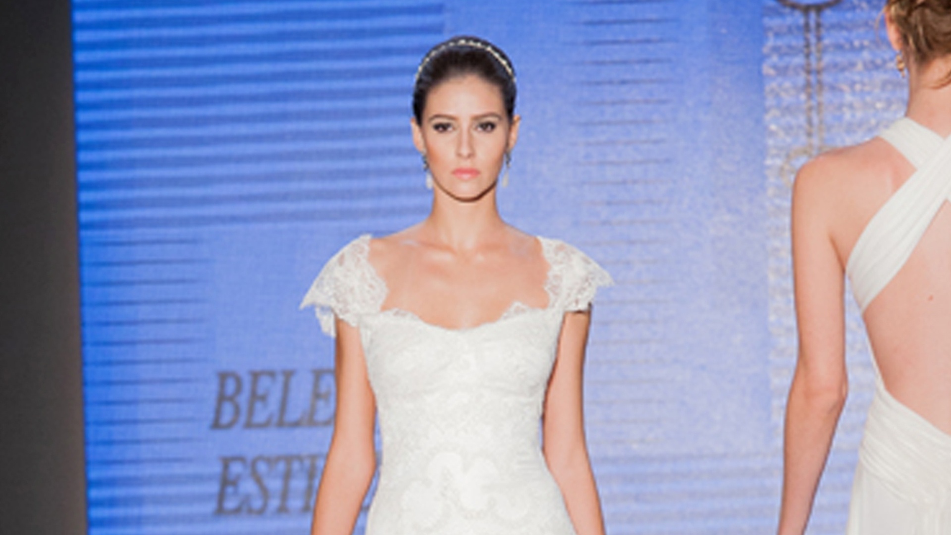 Imagem de vestido de noiva assinado pela estilista Bibi Barcellos - Divulgação