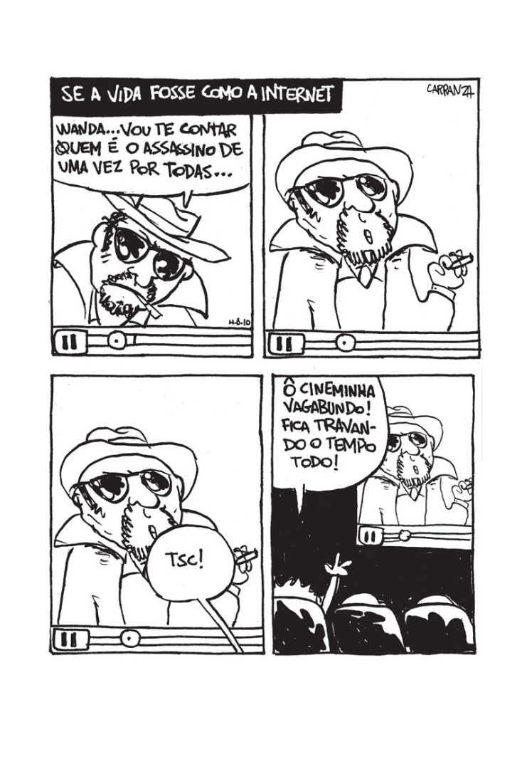 "Se A Vida Fosse Como a Internet", HQ de Pablo Carranza - Divulgação