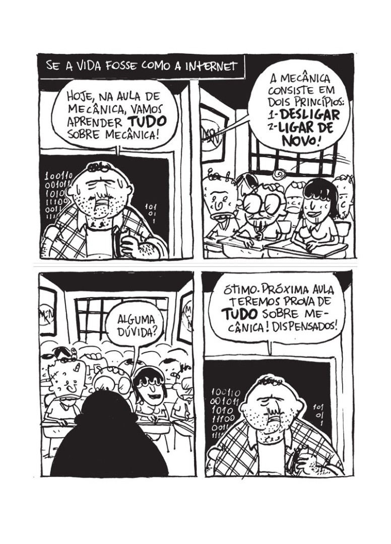 "Se A Vida Fosse Como a Internet", HQ de Pablo Carranza - Divulgação