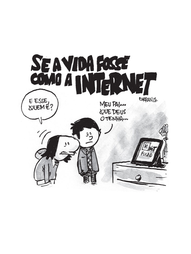 "Se A Vida Fosse Como a Internet", HQ de Pablo Carranza - Divulgação