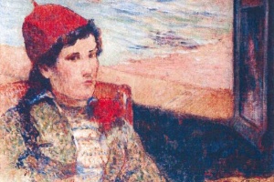 "Mulher Diante de uma Janela Aberta" (1888), de Paul Gauguin - Paul Gauguin/AP Photo/Police Rotterdam