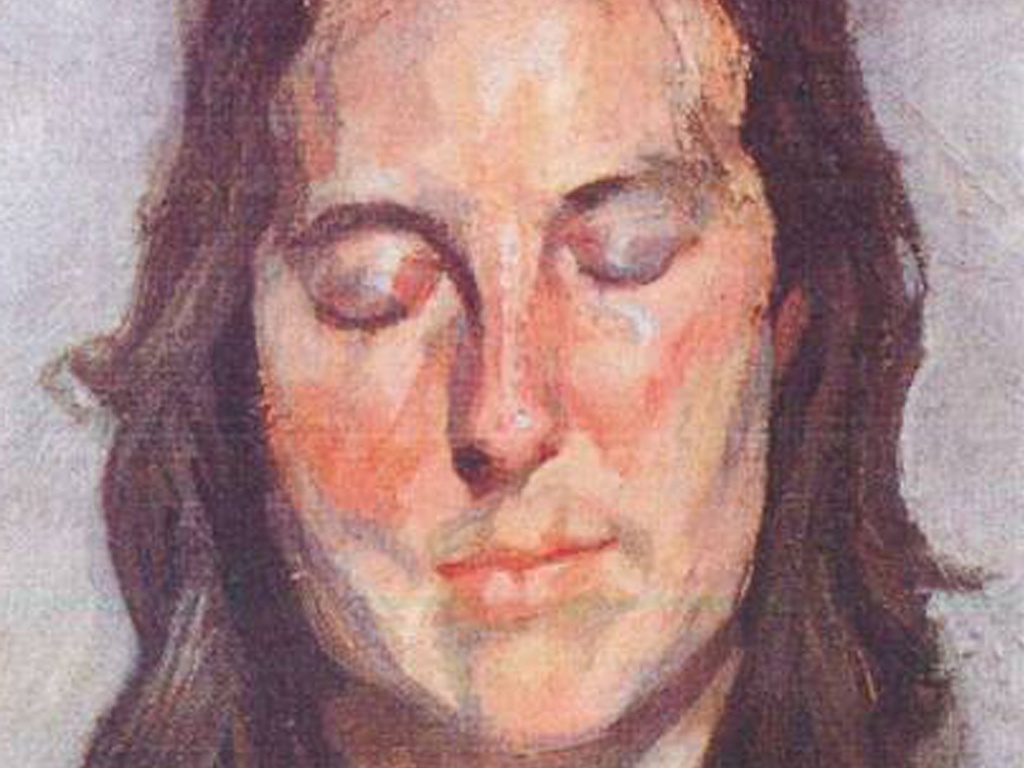 "Mulher de Olhos Fechados" (1971), de Lucian Freud - Lucian Freud/AP Photo/Police Rotterdam