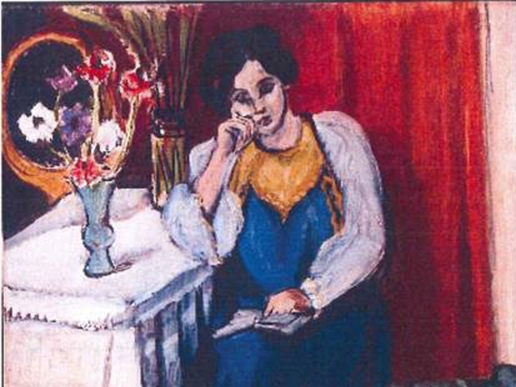 "Leitora de Branco e Amarelo" (1919), de Henri Matisse - Henri Matisse/AP Photo/Police Rotterdam