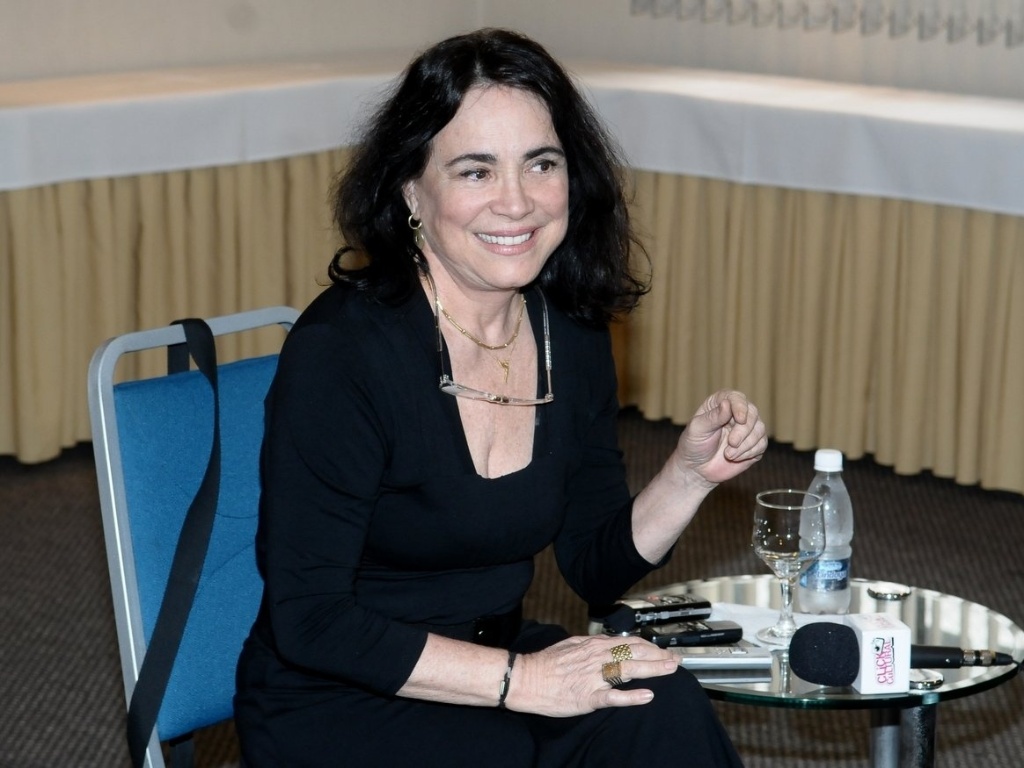 Regina Duarte apresenta em São Paulo a peça "Raimunda, Raimunda", dirigida e protagonizada por ela (16/10/12) - Francisco Cepeda/AgNews 