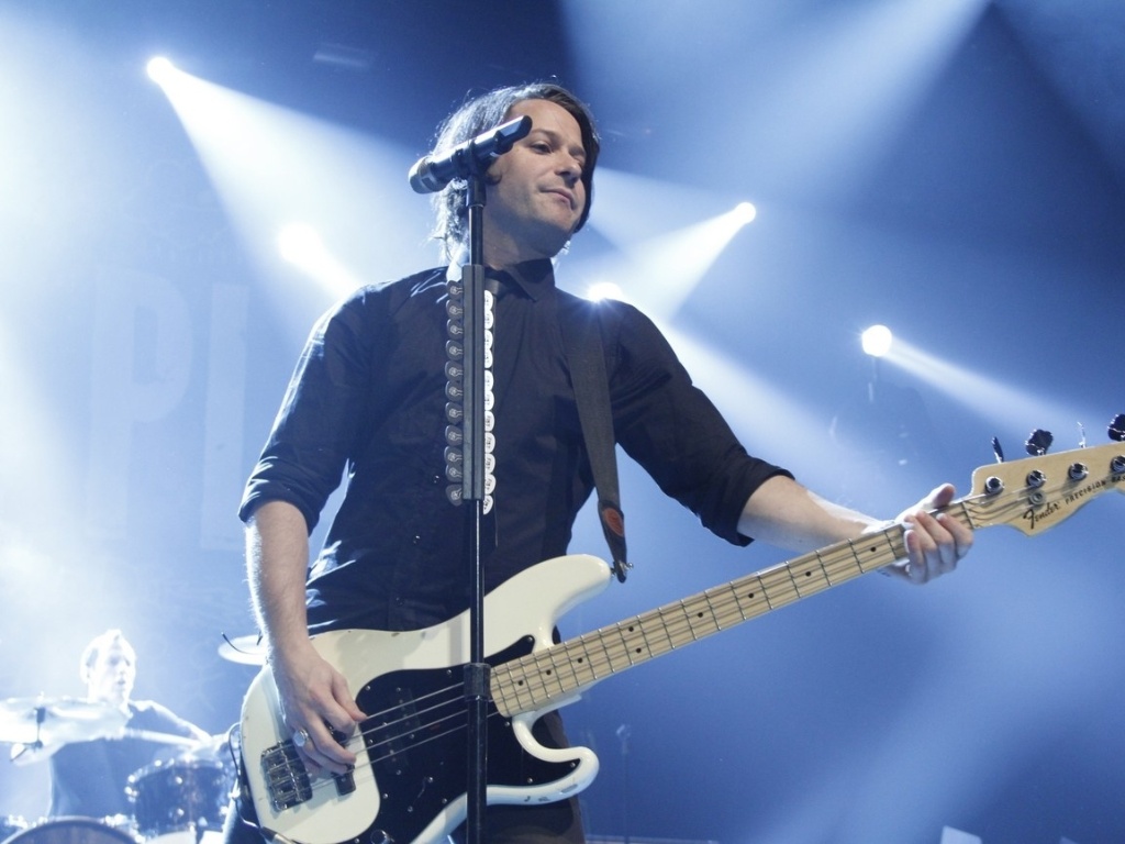 A banda canadense de rock Simple Plan se apresenta no Citibank Hall, na Barra da Tijuca, Rio de Janeiro (17/10/12) - Roberto Filho/AgNews