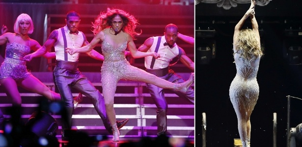 Jennifer Lopez leva sua Dance Again World Tour ao palco do Paris Bercy, em Paris (16/10/2012)