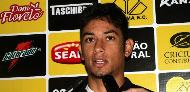 Lucca, atacante do Criciúma, já marcou onze gols no Campeonato Brasileiro da Série B - Fernando RIbeiro/Criciúma E. C.