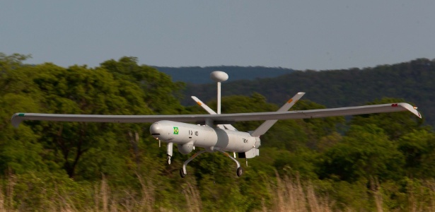 A FAB usou pela primeira vez aviões não tripulados na vigilância da fronteira com a Bolívia