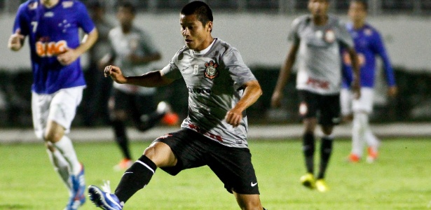 Zizao em sua estreia pelo Corinthians, quando jogou alguns minutos diante do Cruzeiro - RODRIGO COCA/FOTOARENA/ESTADÃO CONTEÚDO