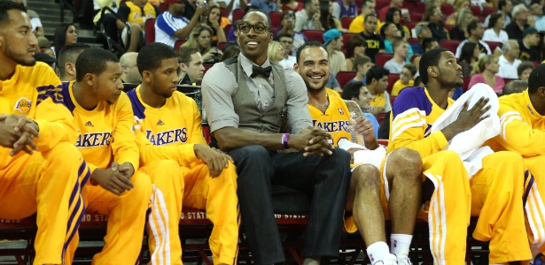 Howard deve fazer estreia pelos Lakers após perder primeiros jogos da pré-temporada - Stephen Dunn/Getty Images/AFP