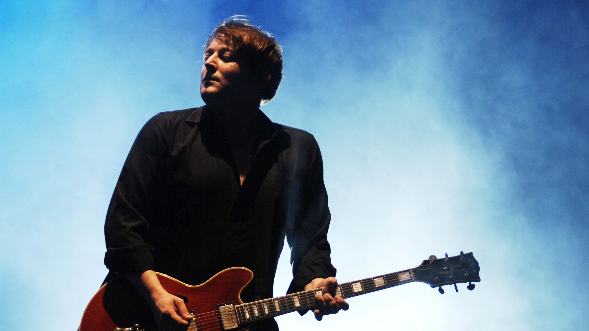 A banda britânica Suede se apresenta no festival Planeta Terra (20/10/2012) - Reinaldo Canato/UOL