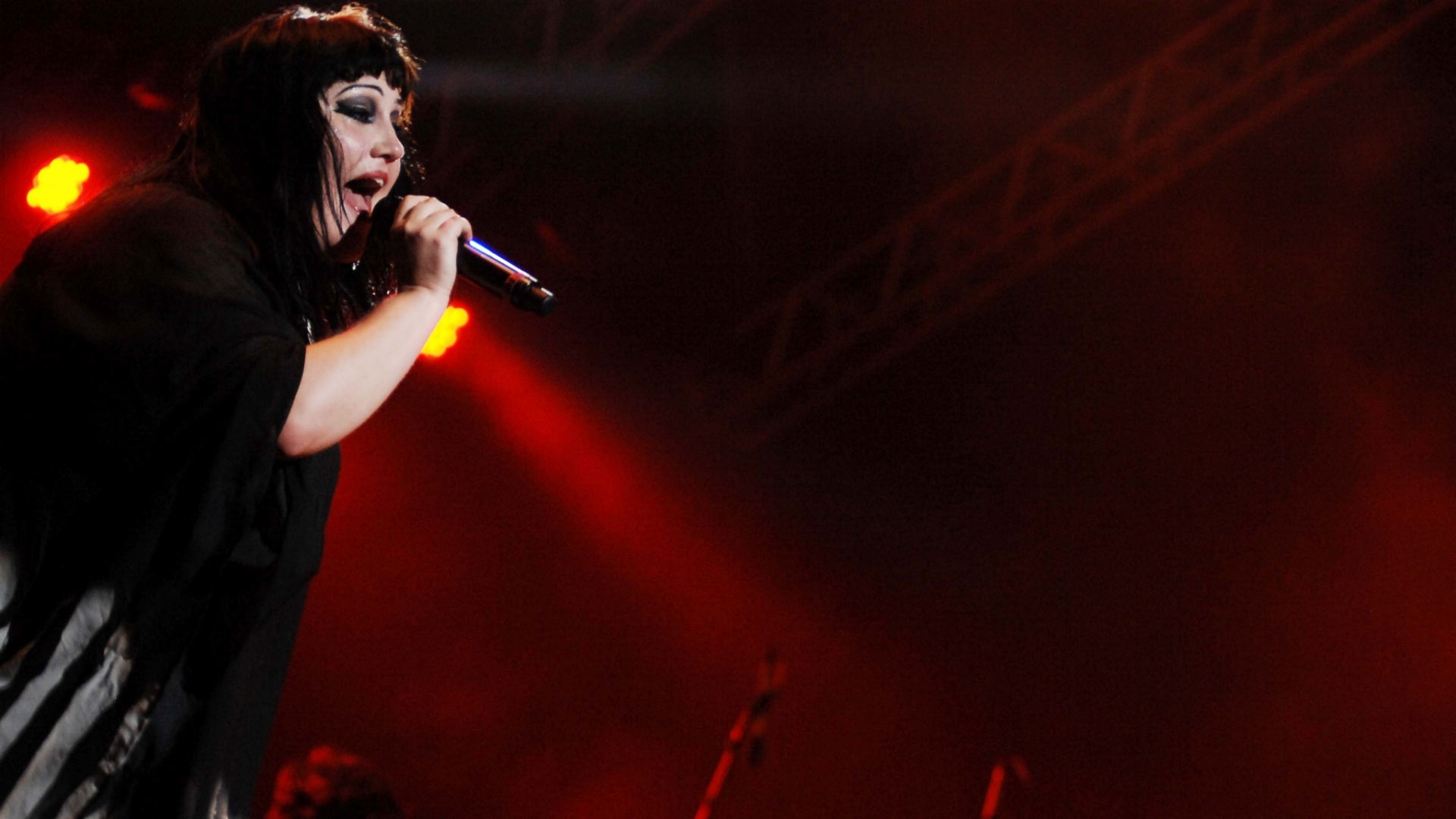 A banda The Gossip tocou de Tina Turner a Stones, passando por Madonna e Ramones, em seu show no Planeta Terra (20/10/2012) - Reinaldo Canato/UOL