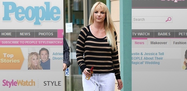Britney Spears circulou com novo visual na última semana 