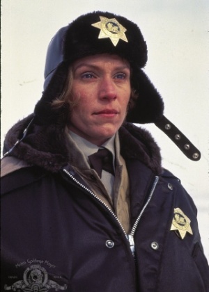 Frances McDormand em "Fargo", de 1996
