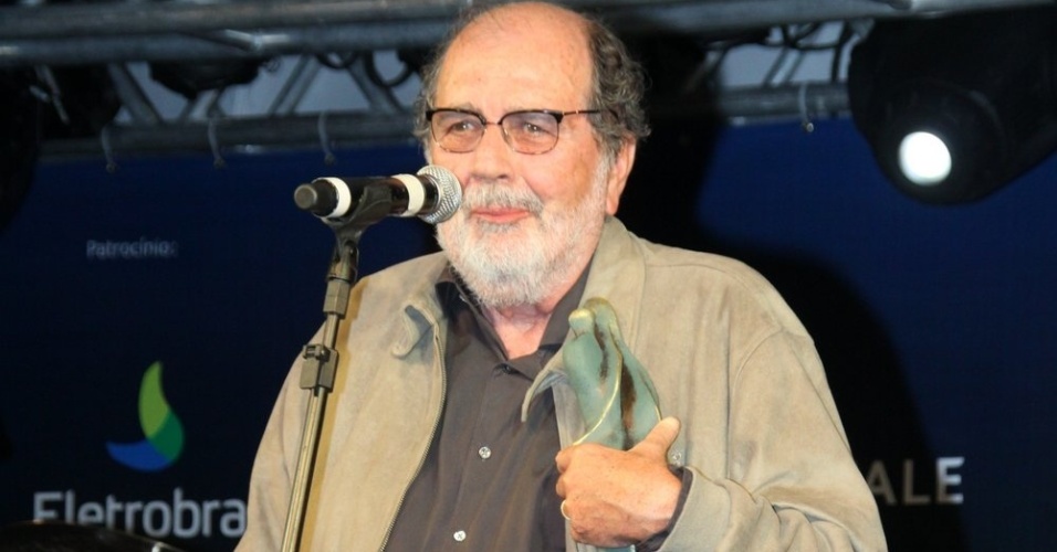 Cacá Diegues é premiado no Festa Nacional da Música, em Canela, Rio Grande do Sul (22/10/12) - Graça Paes/Foto Rio News